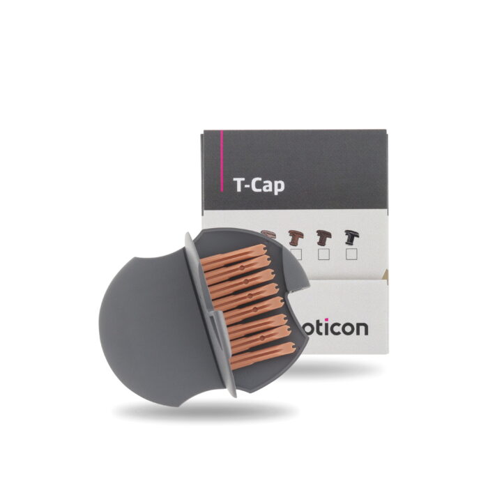 Mikrofono apsauga T-Caps Rudos spalvos, 8vnt